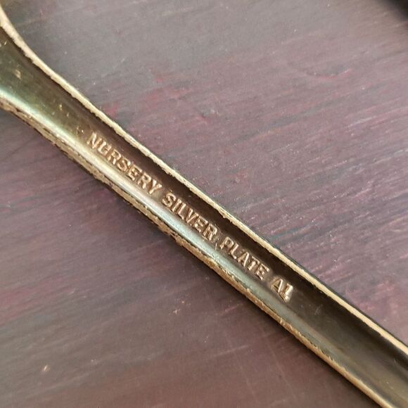 Vintage Lot of Assorted Silver Plate Baby Utensils - Picture 5 of 11